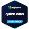 Quick Wins Skill Badge